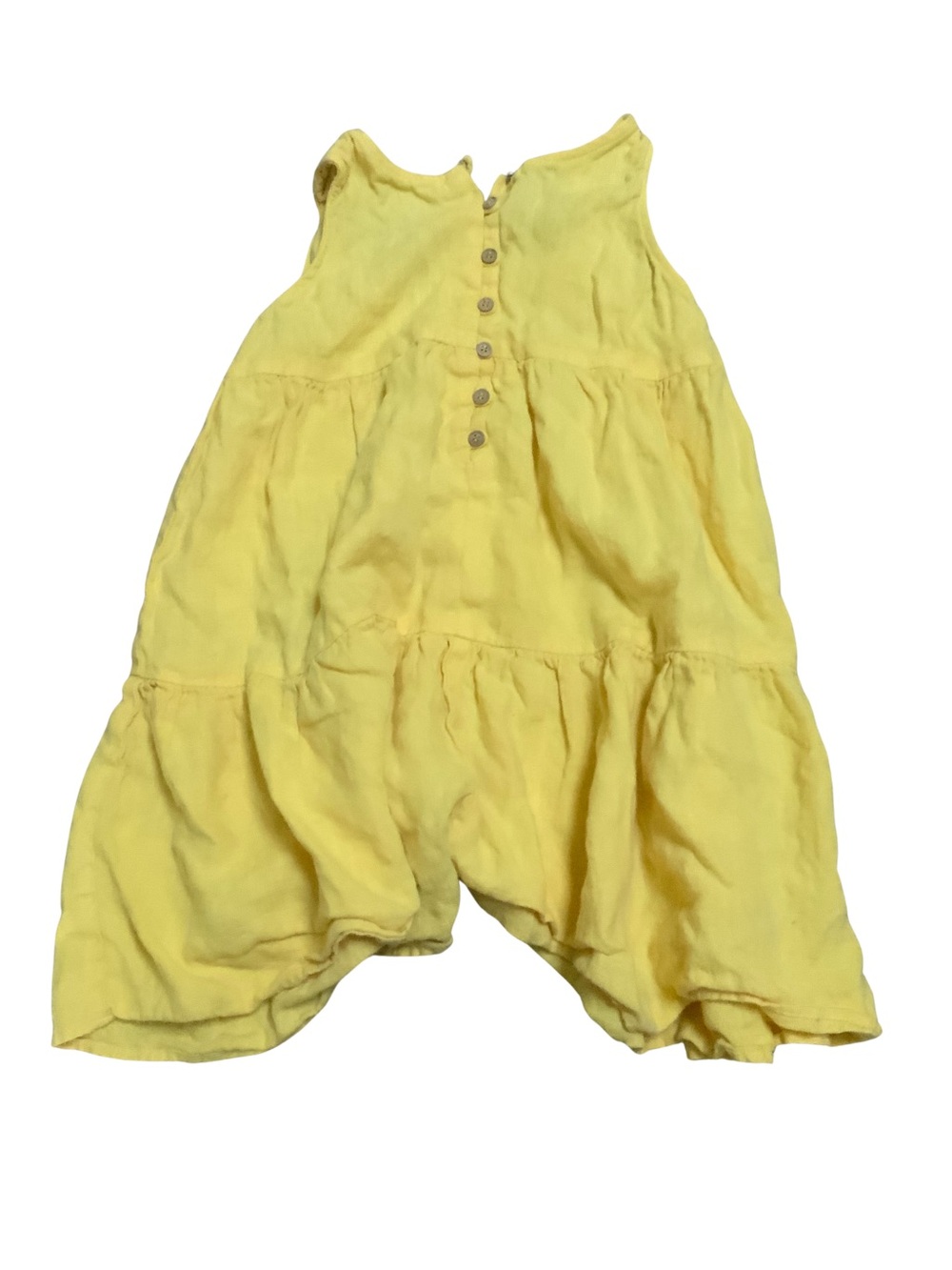 ZARA Yellow Girls Tunic Size 10